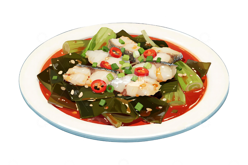 源文件下载【趣麦麦图】漫画风格酸菜鱼5