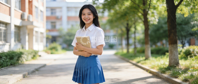 高清大图下载【趣麦麦图】校园青春学生读书场景