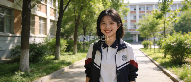 高清大图下载【趣麦麦图】校园青春校服写真