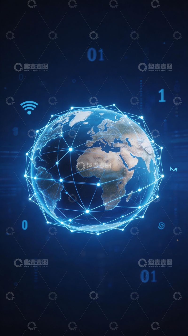 高清大图下载【趣麦麦图】数字地球网络科技