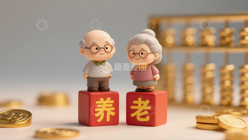 高清大图下载【趣麦麦图】微距摄影养老金新闻图3