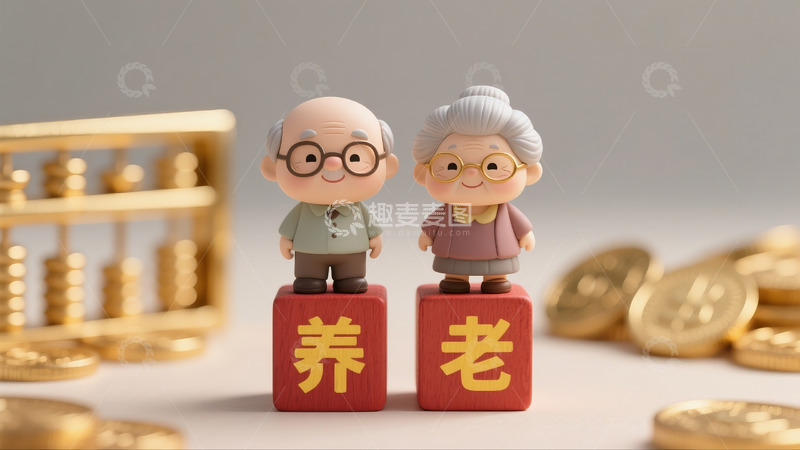 高清大图下载【趣麦麦图】微距摄影养老金新闻图1