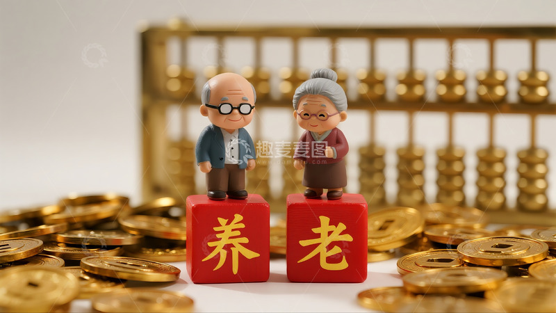 高清大图下载【趣麦麦图】微距摄影养老金新闻图2
