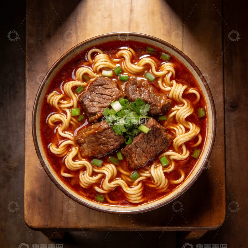 高清大图下载【趣麦麦图】中式牛肉面美食摄影素材