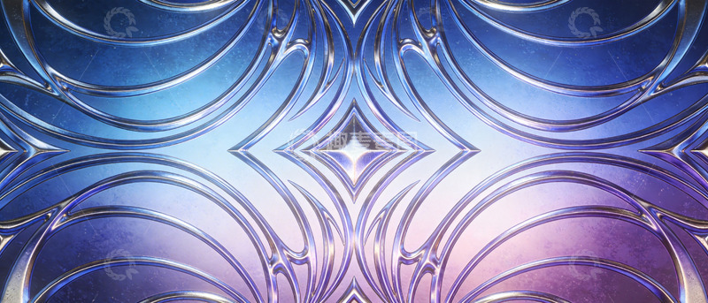 高清大图下载【趣麦麦图】华丽对称艺术装饰图案设计