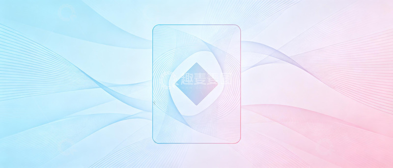 高清大图下载【趣麦麦图】渐变背景视频播放图标