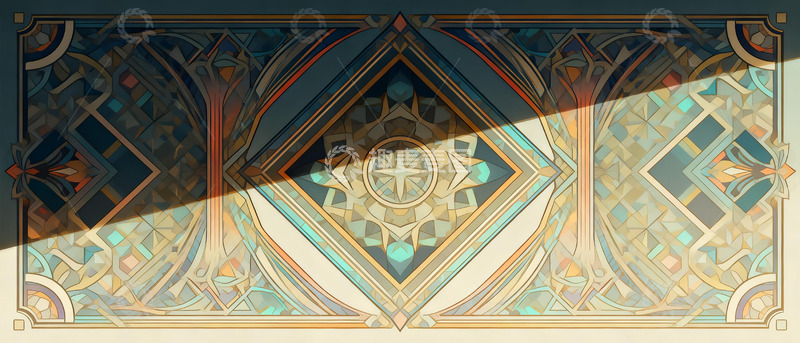 高清大图下载【趣麦麦图】抽象风格装饰图案设计