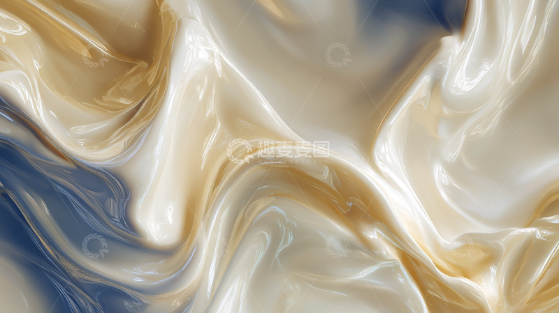 高清大图下载【趣麦麦图】光影交织的梦幻流动