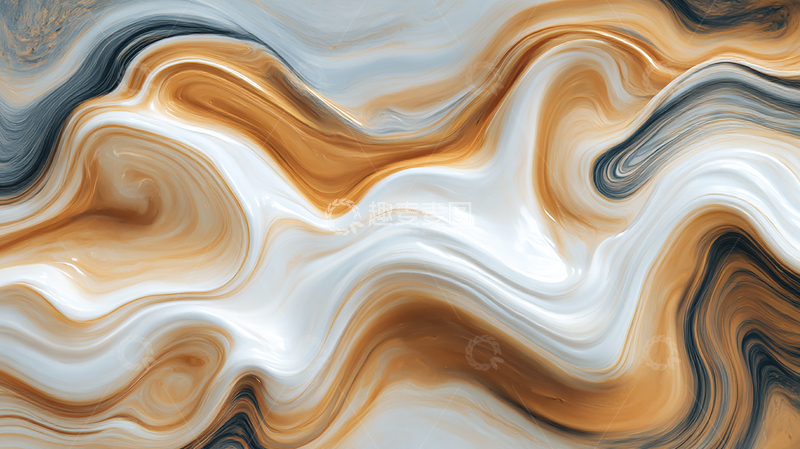 高清大图下载【趣麦麦图】绚丽迷幻的流动色彩艺术