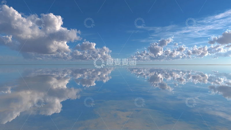 高清大图下载【趣麦麦图】云端漂浮的梦境之境