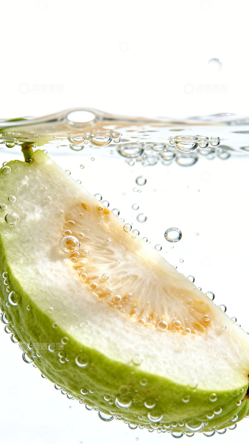 高清大图下载【趣麦麦图】水中的芭乐4