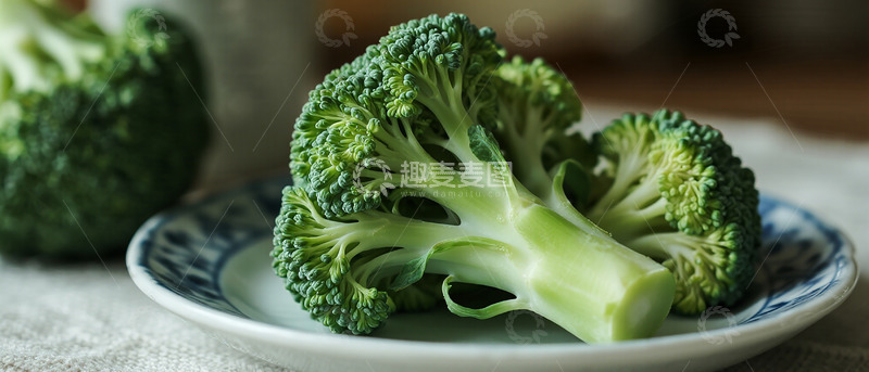 高清大图下载【趣麦麦图】清新西兰花花菜美食摄影图片