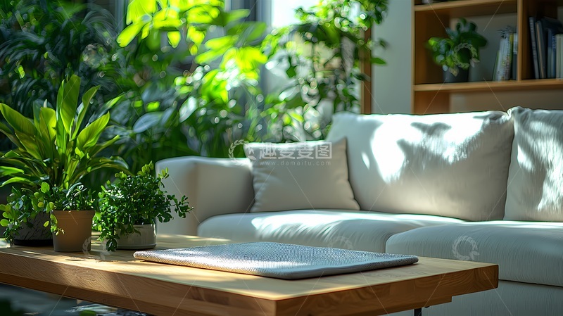 高清大图下载【趣麦麦图】清新家居绿植装饰设计