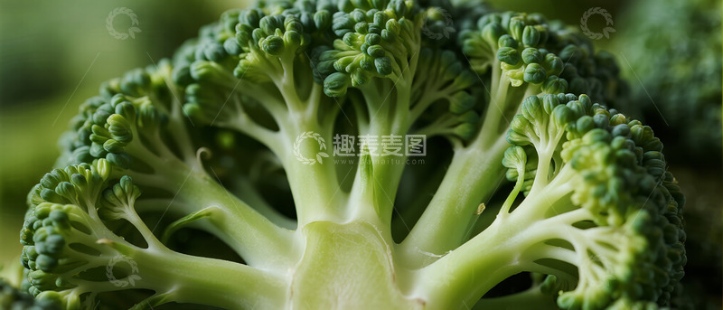 高清大图下载【趣麦麦图】绿色西兰花特写摄影图片