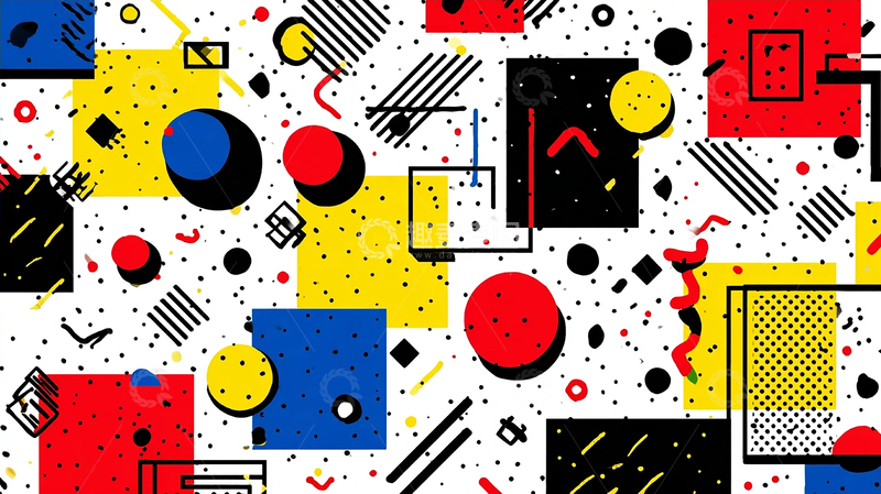 高清大图下载【趣麦麦图】色彩碰撞的艺术狂欢
