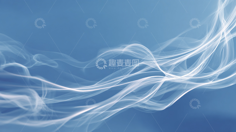 高清大图下载【趣麦麦图】梦幻流光织成的蓝色交响