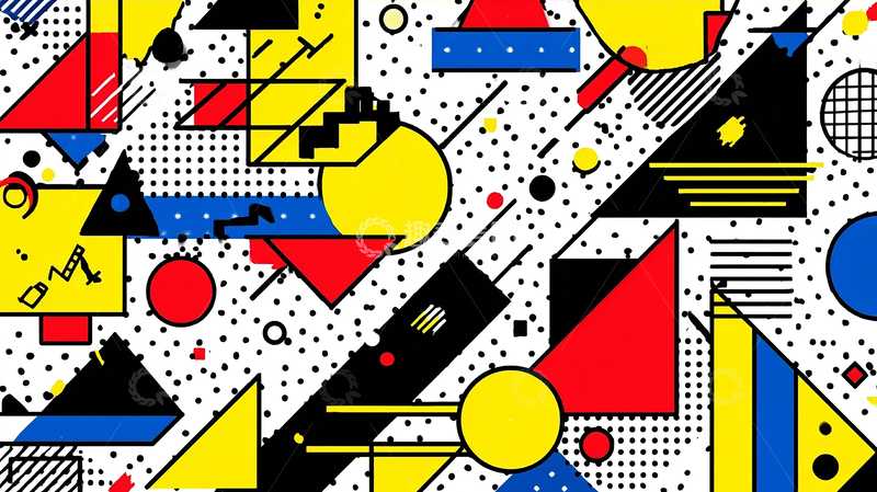 高清大图下载【趣麦麦图】未来几何梦境奇观