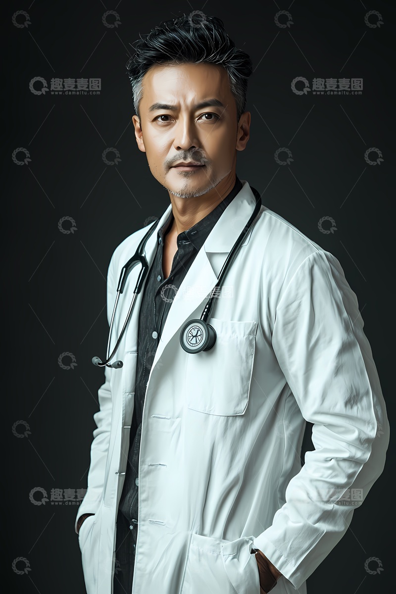 高清大图下载【趣麦麦图】医生职业形象写真