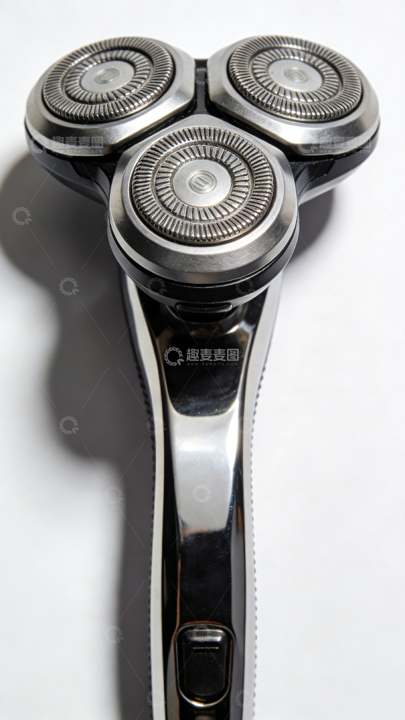 高清大图下载【趣麦麦图】电动剃须刀特写