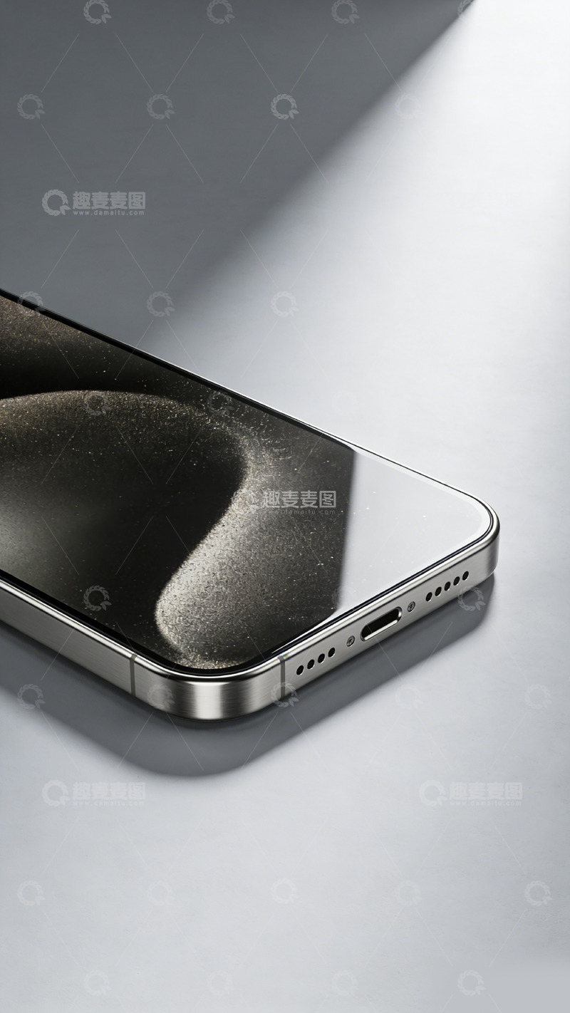 高清大图下载【趣麦麦图】简约手机特写现代设计