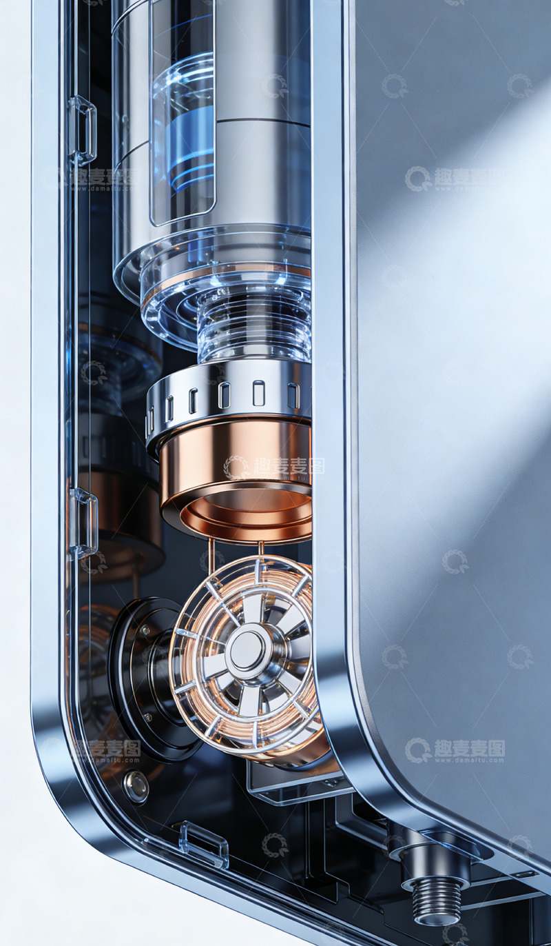 高清大图下载【趣麦麦图】高科技机械装置特写