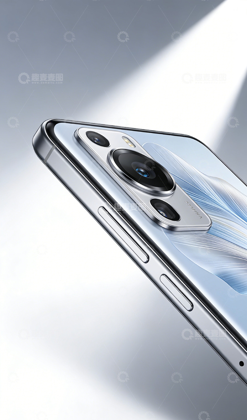 高清大图下载【趣麦麦图】金属质感智能手机特写摄影