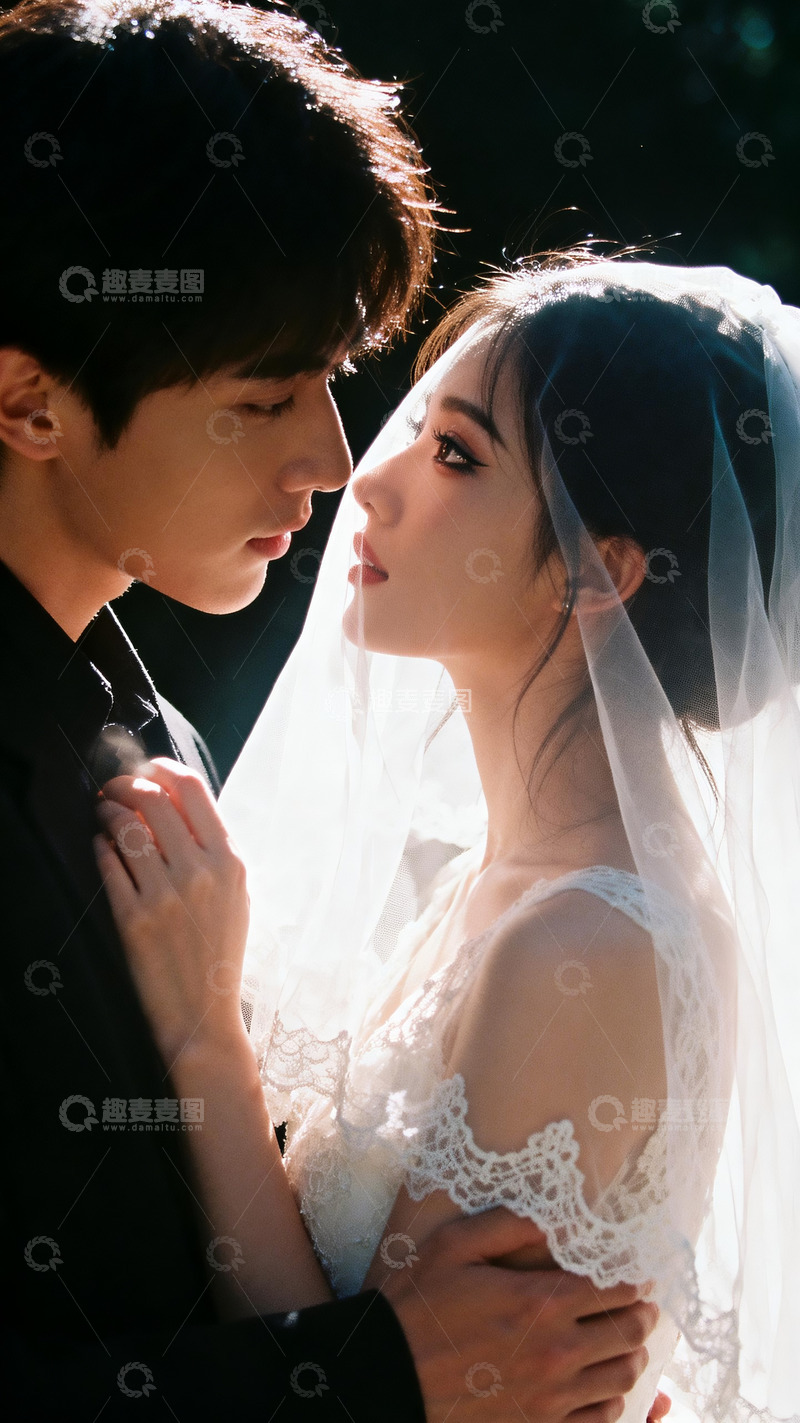 高清大图下载【趣麦麦图】电影镜头质感情侣摄影1