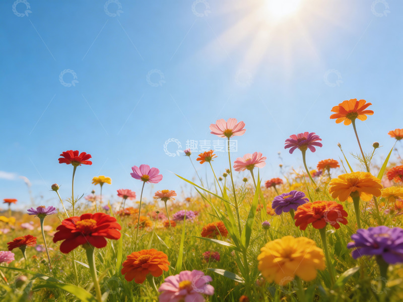 高清大图下载【趣麦麦图】五彩斑斓的花草4