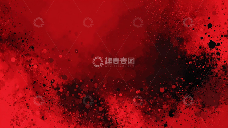 高清大图下载【趣麦麦图】火焰与血色的狂想交融