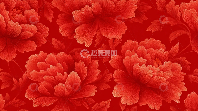 高清大图下载【趣麦麦图】绚丽花瓣的细腻交响