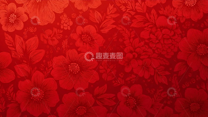 高清大图下载【趣麦麦图】火红花海的绽放奇迹