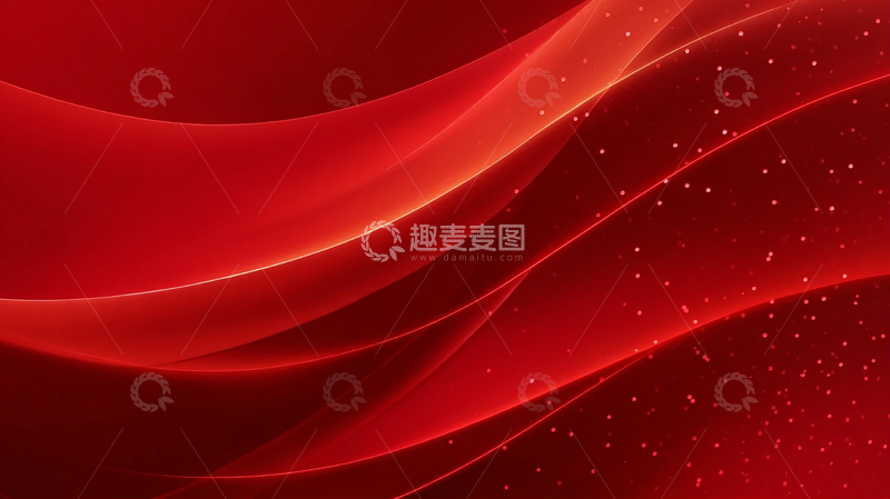高清大图下载【趣麦麦图】红色光影的梦幻流动
