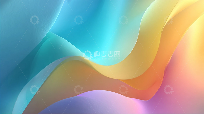 高清大图下载【趣麦麦图】彩虹梦境的缤纷流转