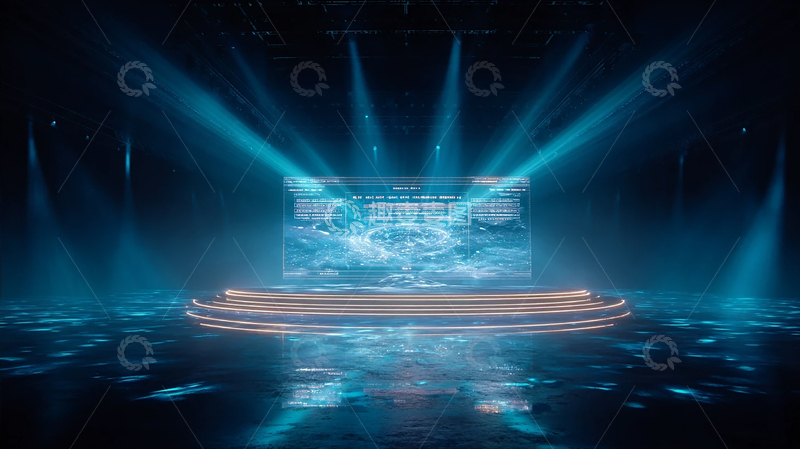 高清大图下载【趣麦麦图】星际未来的虚拟舞台