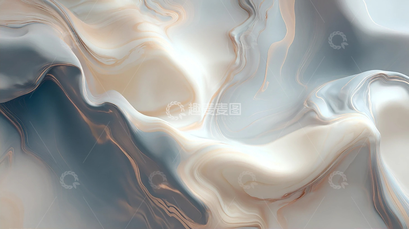 高清大图下载【趣麦麦图】流光溢彩的梦幻漩涡