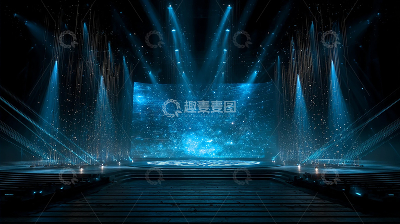 高清大图下载【趣麦麦图】星空舞台的梦幻奇观