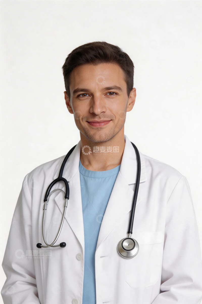 高清大图下载【趣麦麦图】专业医生肖像照