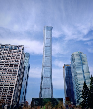 现代都市高楼风光摄影