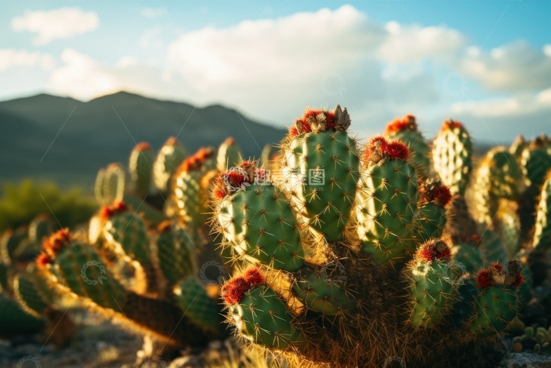 高清大图下载【趣麦麦图】仙人掌植物摄影