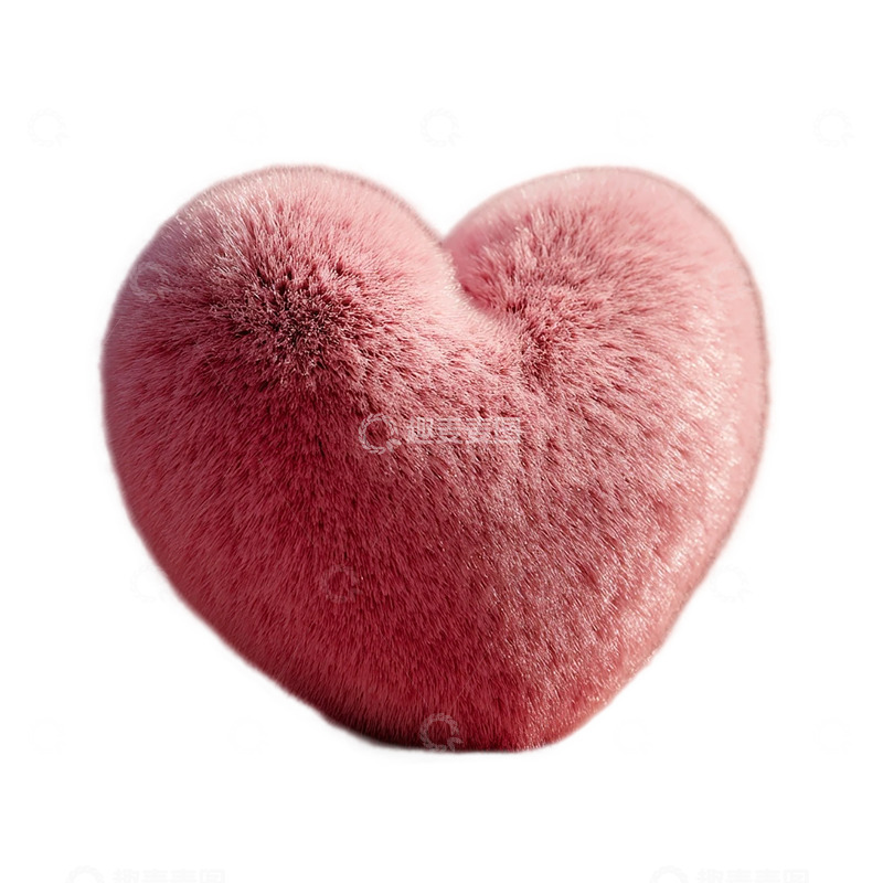 高清大图下载【趣麦麦图】柔软绒毛心形奇迹