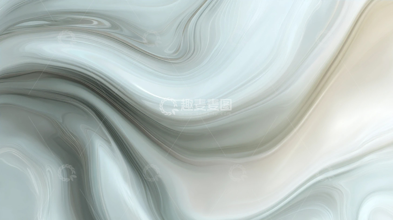 高清大图下载【趣麦麦图】流动的梦境之白色漩涡