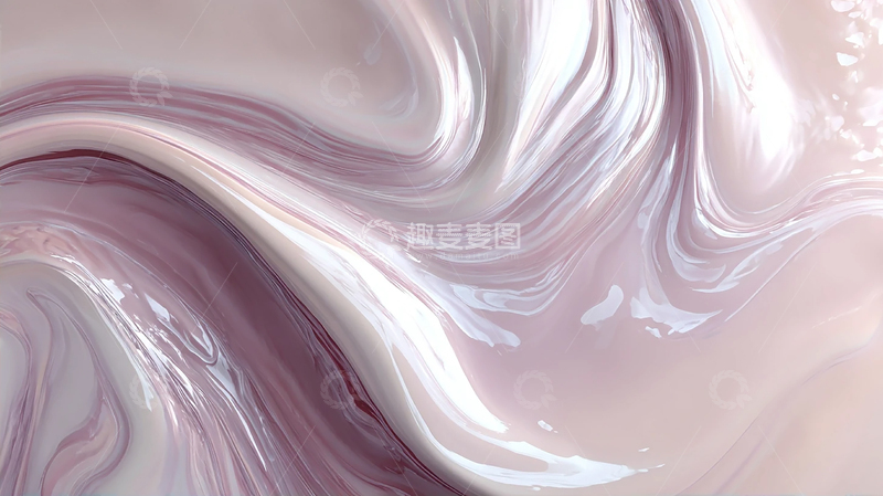 高清大图下载【趣麦麦图】梦幻流光的色彩交织