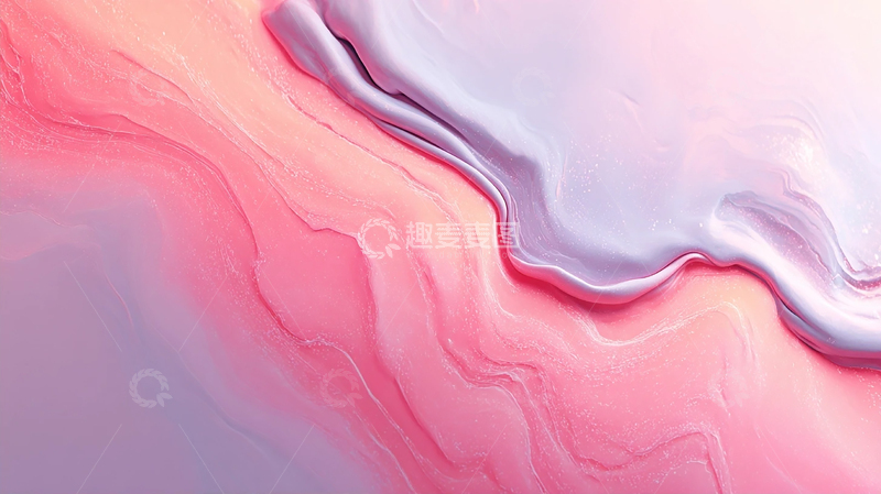 高清大图下载【趣麦麦图】柔和色彩的液态诗篇
