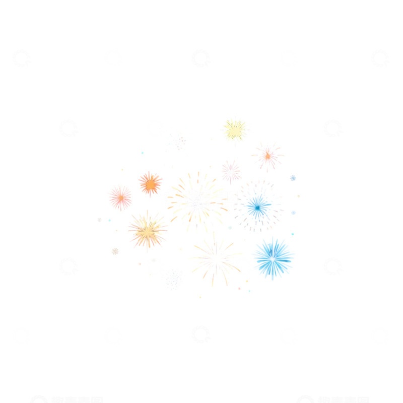 高清大图下载【趣麦麦图】绚丽烟火盛开夜空的奇幻瞬间