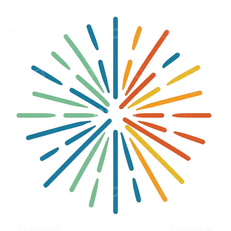 高清大图下载【趣麦麦图】绚烂星火点亮夜空的奇迹