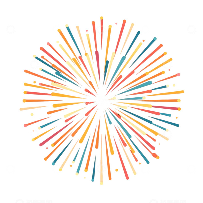 高清大图下载【趣麦麦图】绚丽烟花瞬间的璀璨奇迹