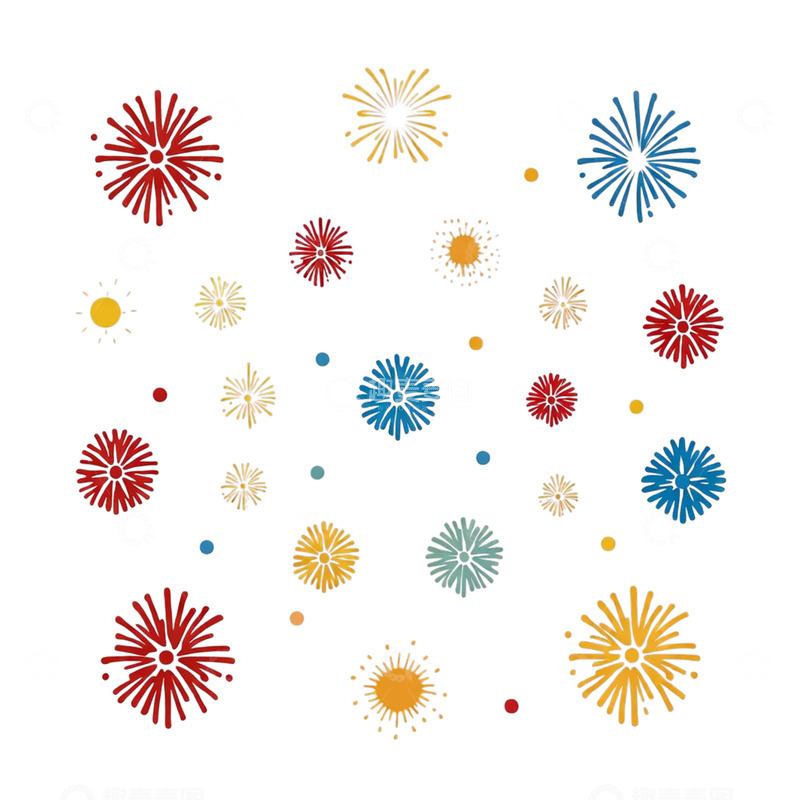 高清大图下载【趣麦麦图】星辰爆裂中的色彩狂想曲