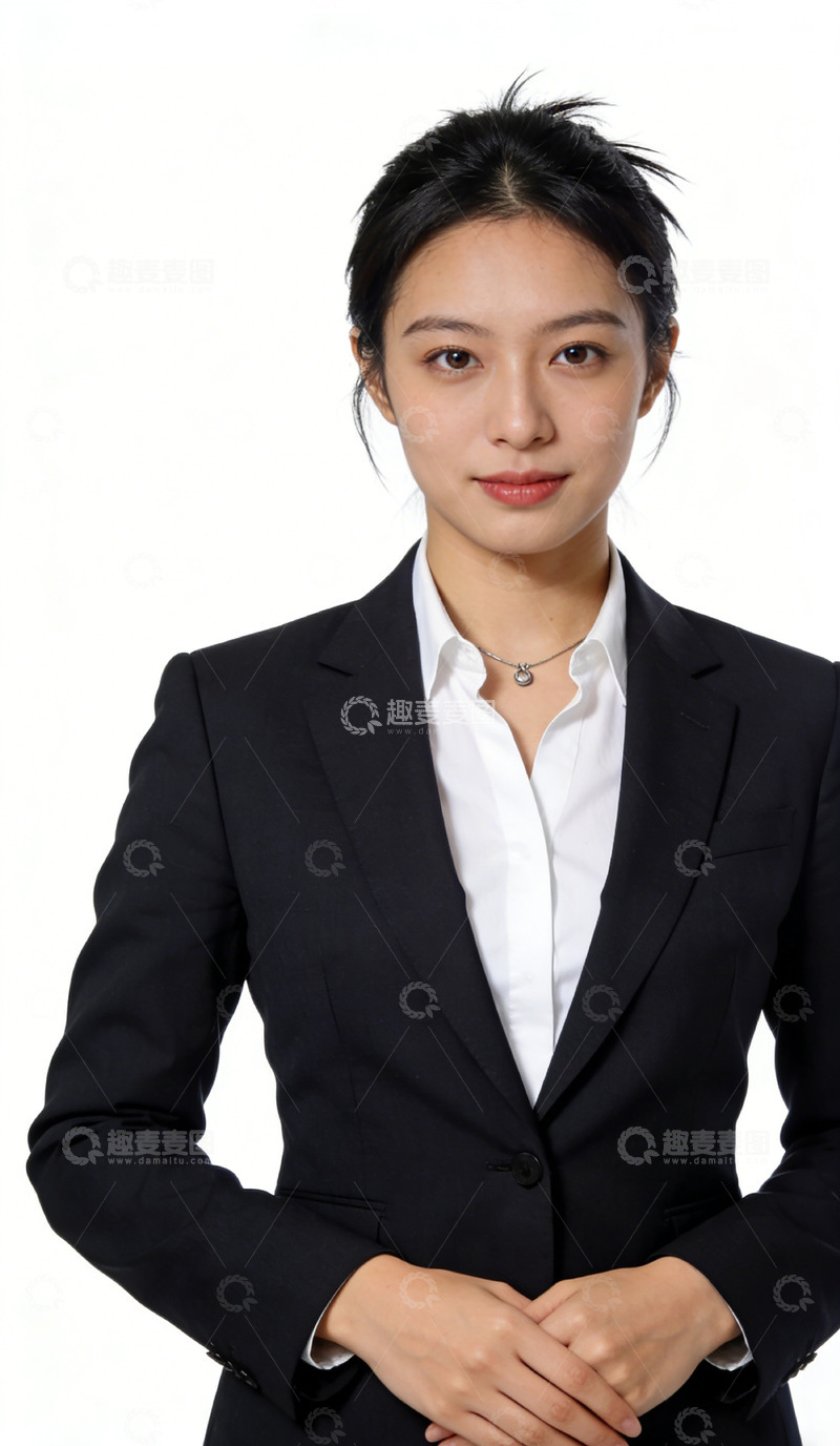 高清大图下载【趣麦麦图】职业女性形象照正装照