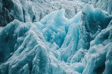 冰山冰块自然美景