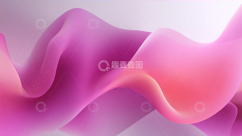 高清大图下载【趣麦麦图】粉色云端的缥缈幻想